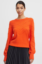 Nonina Dot Jumper in Flame Orange