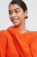Nonina Dot Jumper in Flame Orange