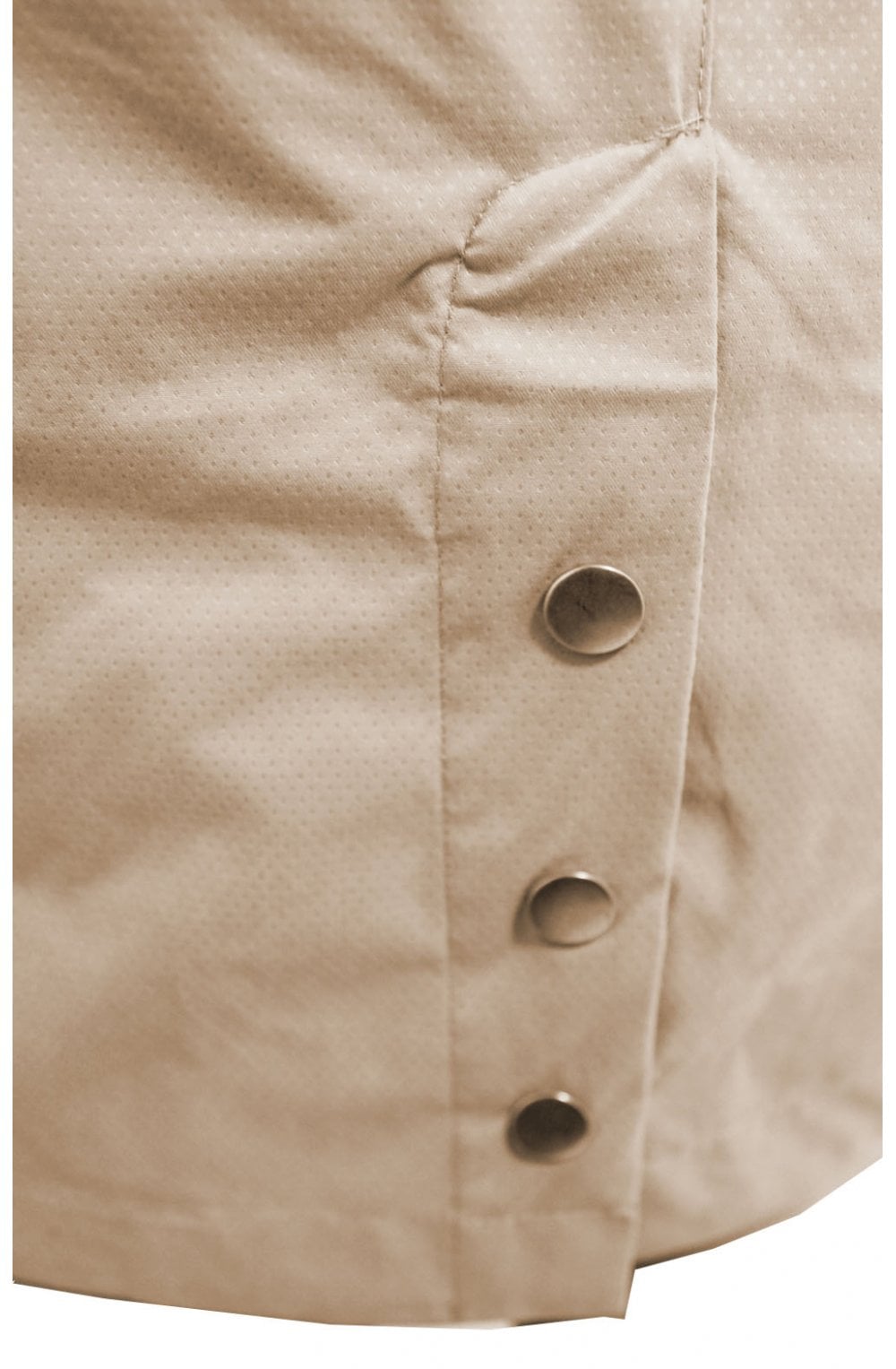 Nude Waterproof Hooded Coat