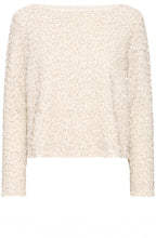 Oatmeal Sequin Blouse