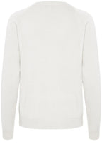 Off White Fine Knit Jumper