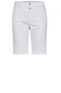 Off White Jean Shorts