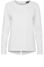 Off White Jersey Top