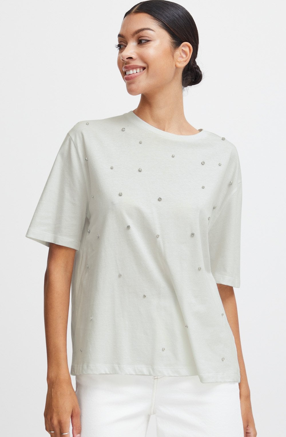 Off White Jewel Oversized T Shirt