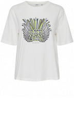 Off White Rock and Roll Oversized T shirt