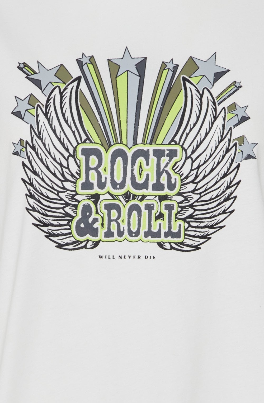 Off White Rock and Roll Oversized T shirt