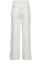 Off White Wide Leg Jeans
