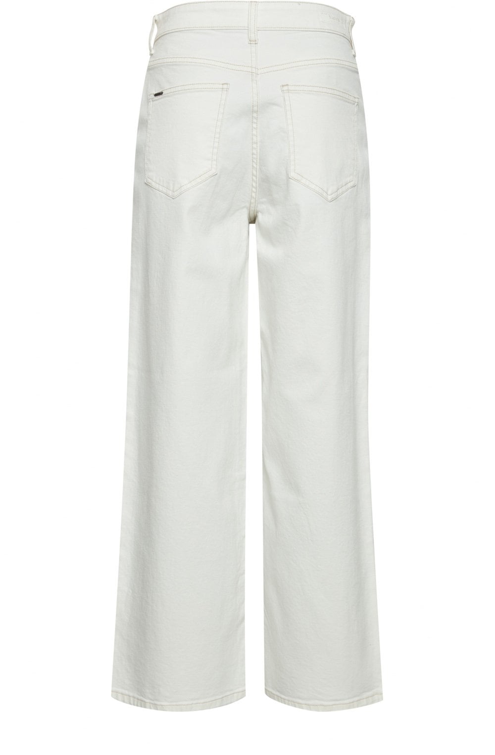 Off White Wide Leg Jeans