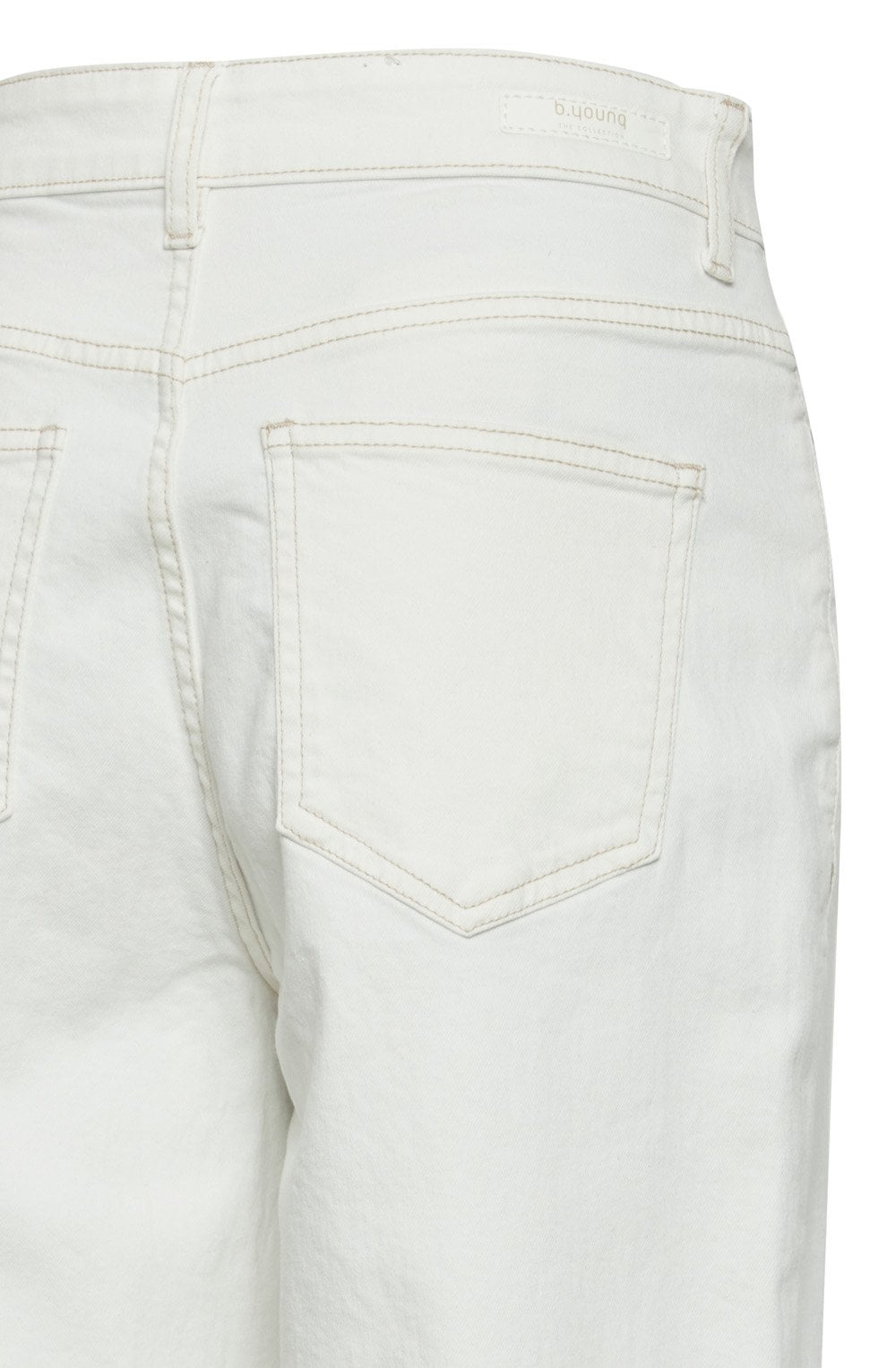 Off White Wide Leg Jeans
