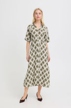 Ogee Ikat Kalamata Bold Print Shirt Dress