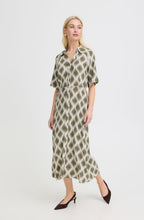 Ogee Ikat Kalamata Bold Print Shirt Dress
