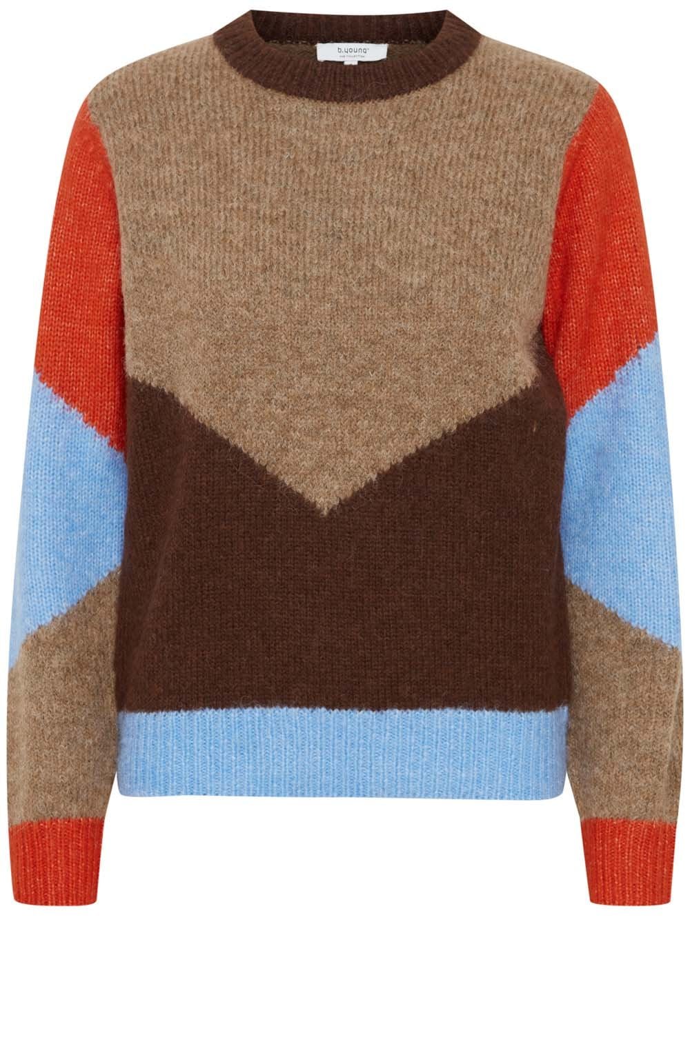 Oksana Tiger's Eye Jacquard Jumper