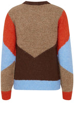 Oksana Tiger's Eye Jacquard Jumper