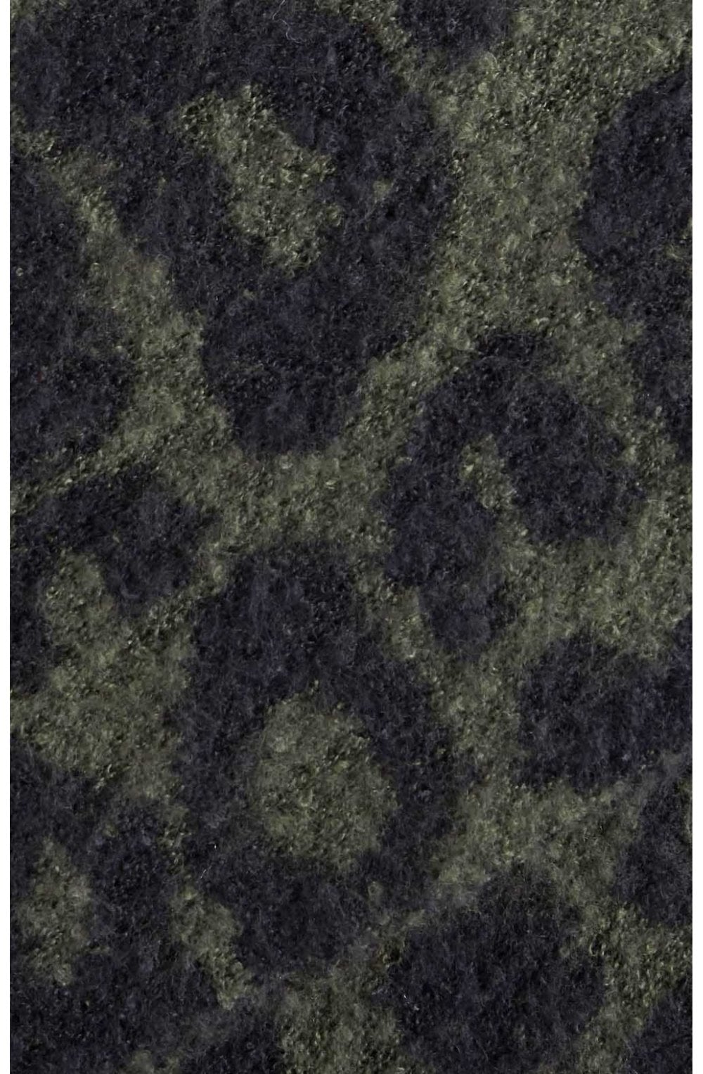 Olive Animal Print Scarf