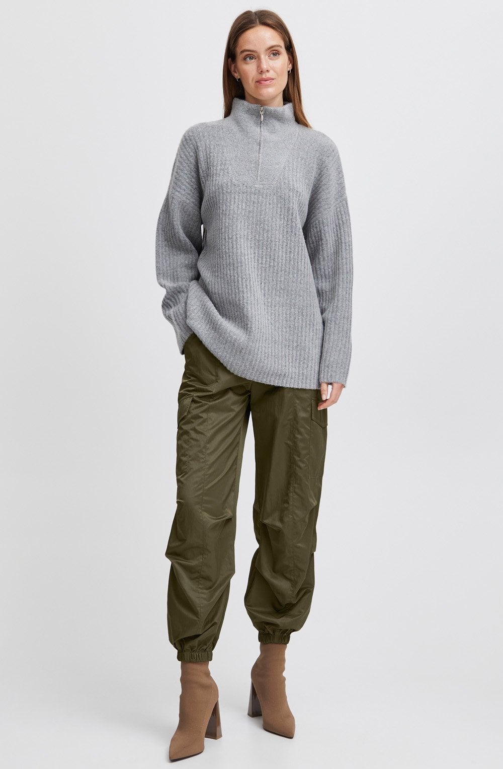Olive Night Datine Cargo Trousers