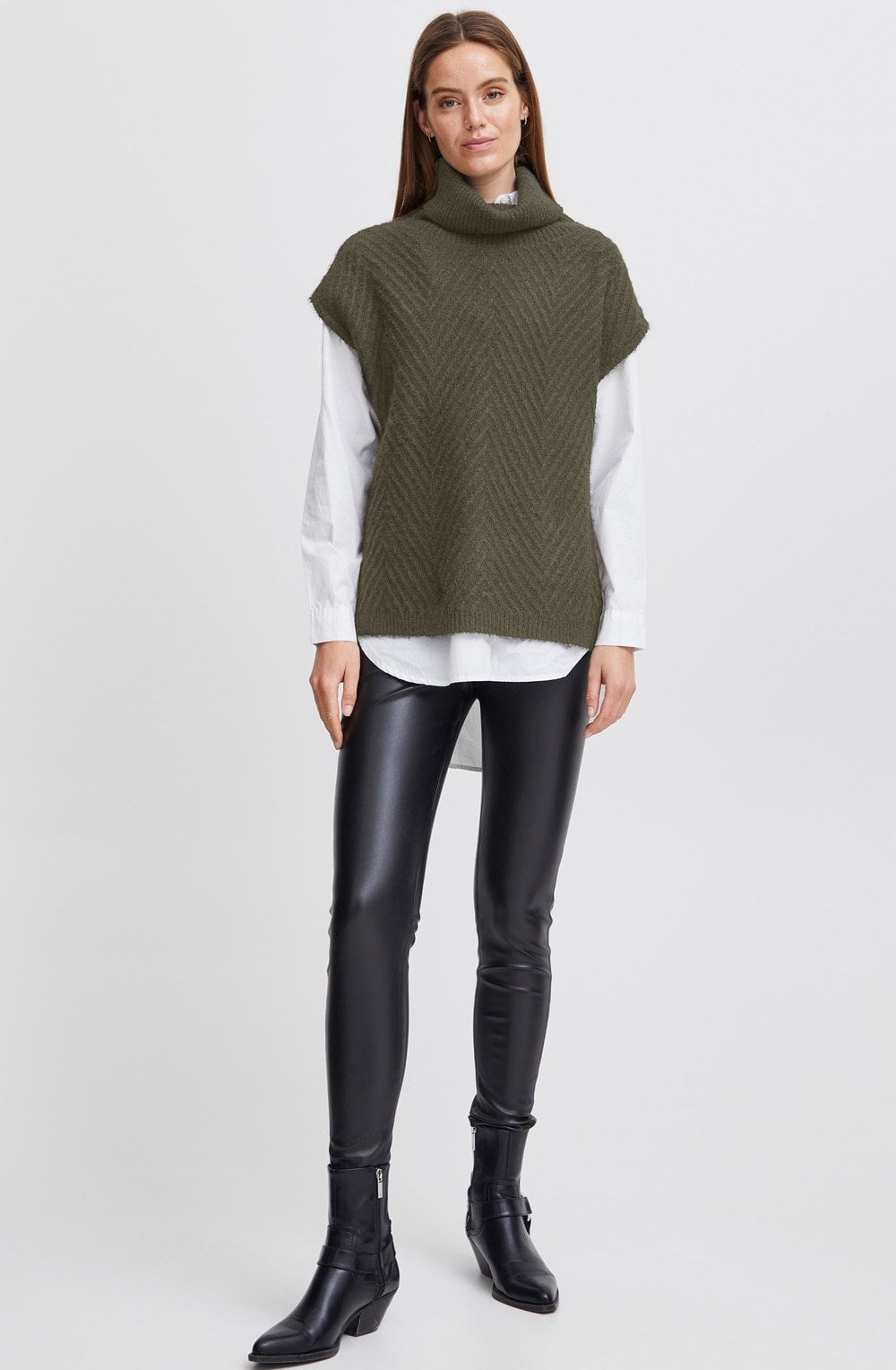 Olive Night Oversized Valma Slip Over