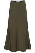 Olive Night Satin Touch Dolora Skirt