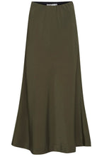 Olive Night Satin Touch Dolora Skirt