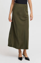 Olive Night Satin Touch Dolora Skirt
