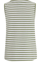 Olivine Pocket Detail Neck Top