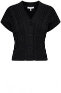 Omolca Black Knitted Pullover
