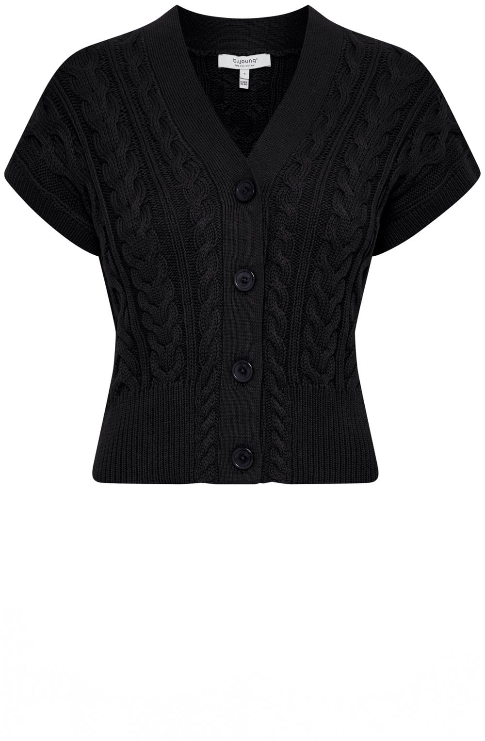 Omolca Black Knitted Pullover