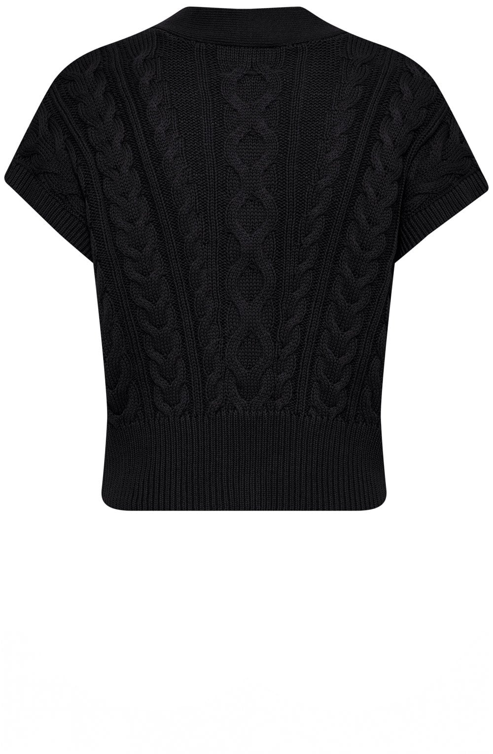 Omolca Black Knitted Pullover
