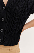 Omolca Black Knitted Pullover