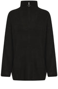 Onema Black Oversized Jumper