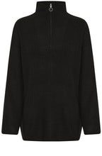 Onema Black Oversized Jumper