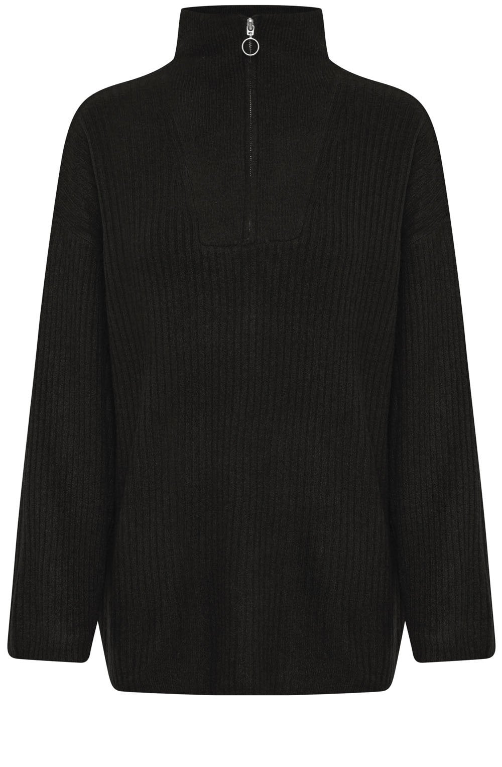 Onema Black Oversized Jumper