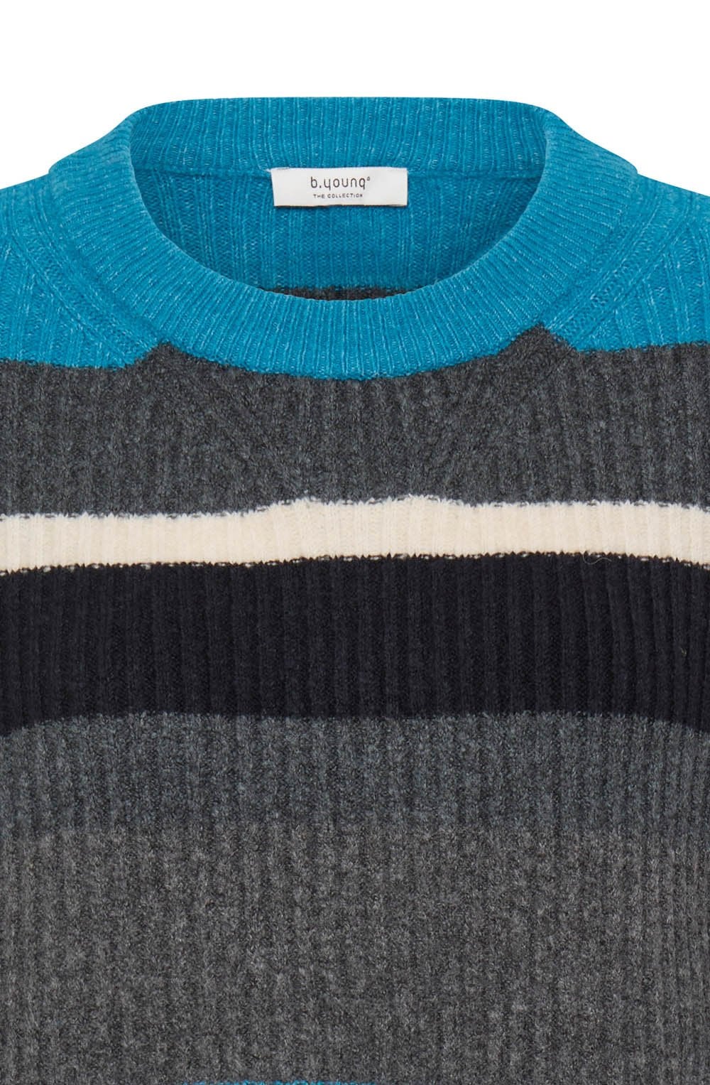 Onema Fjord Blue Mix Striped Jumper
