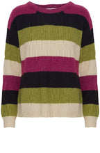 Onema Guacamole Mix Striped Jumper
