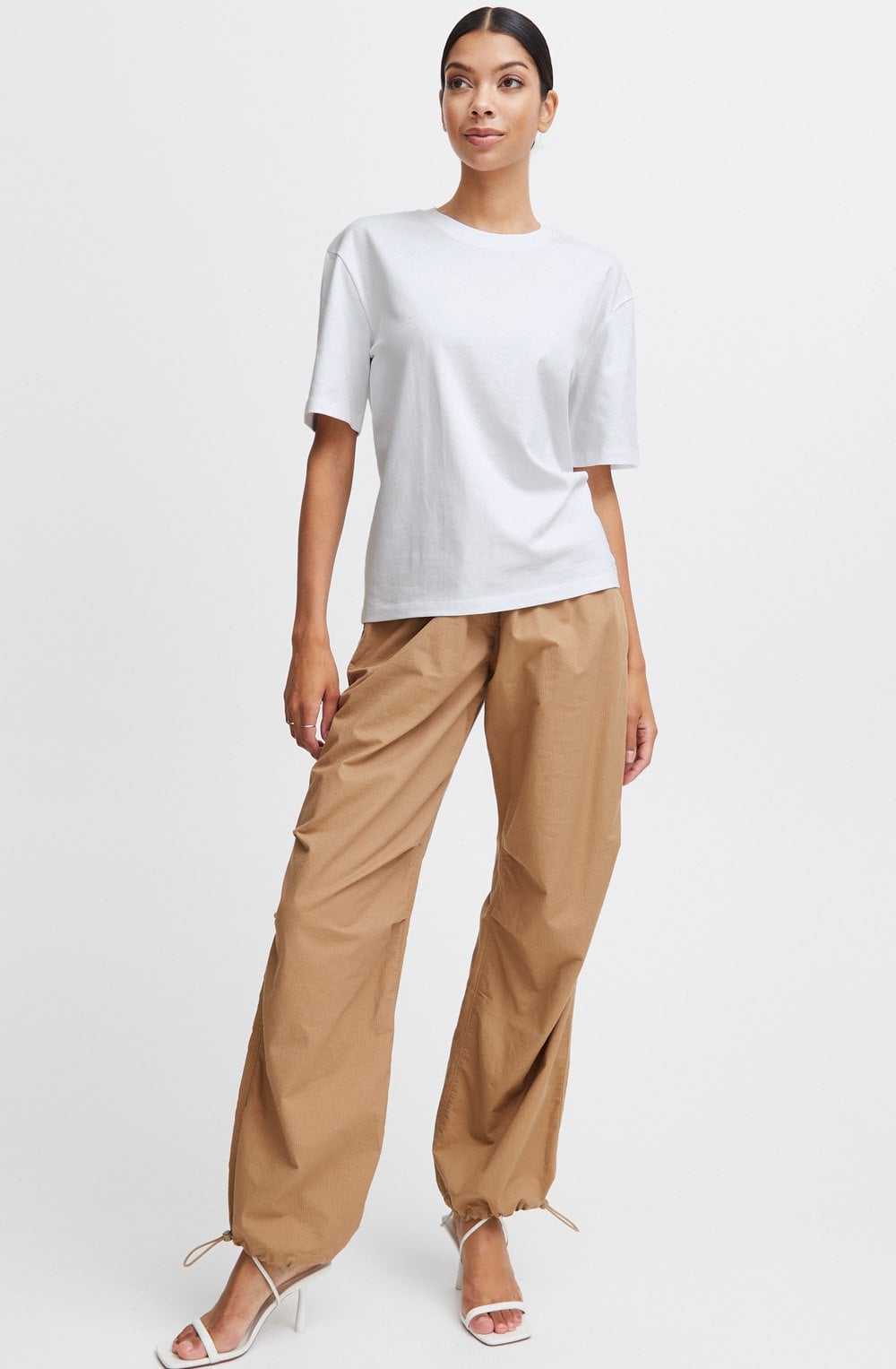 Optical White Oversized T Shirt