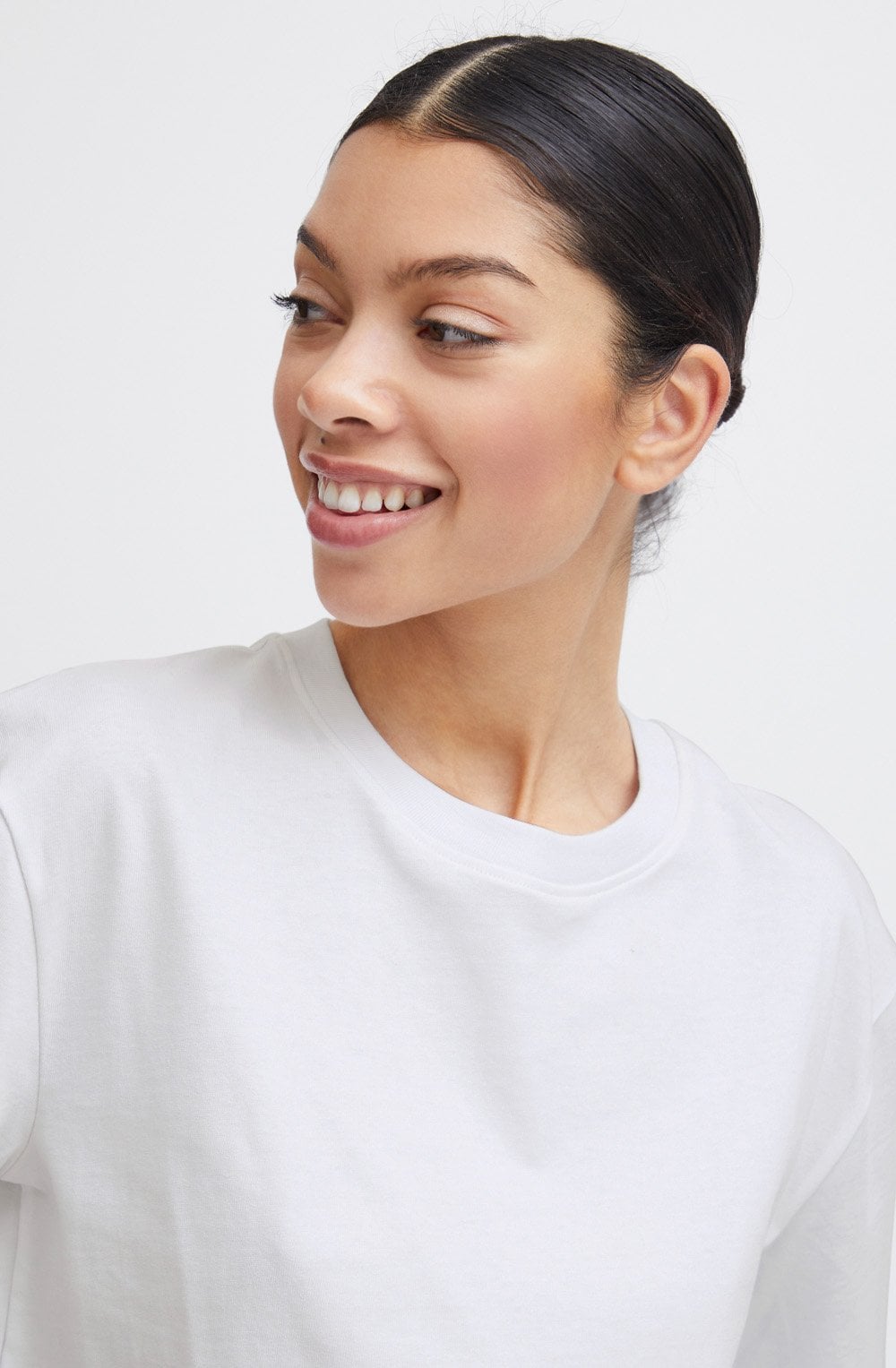 Optical White Oversized T Shirt