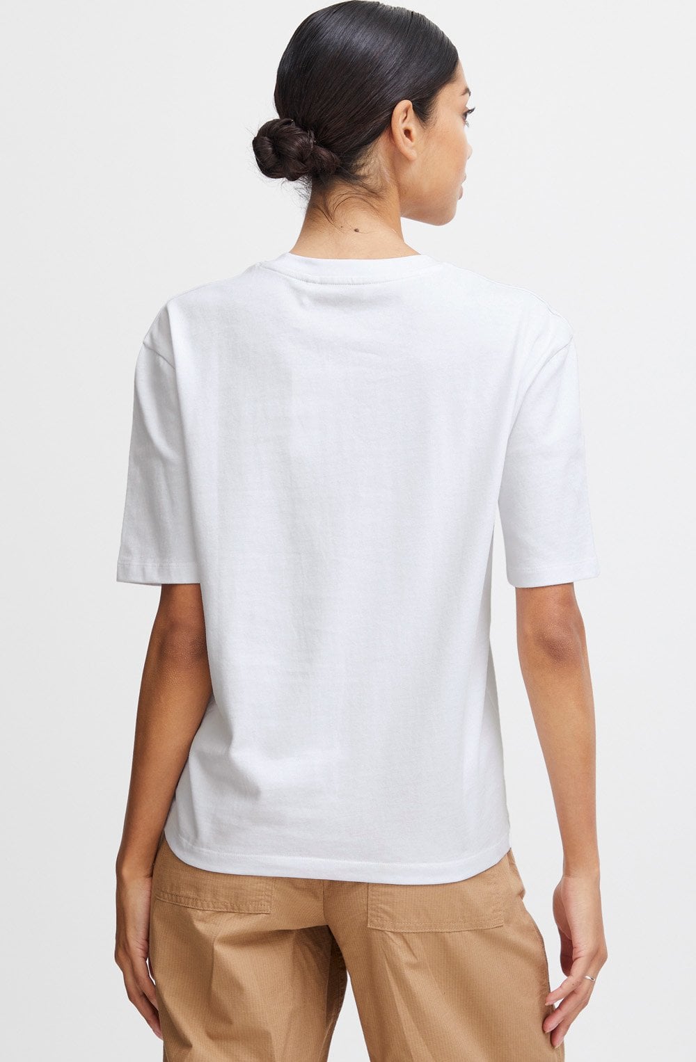 Optical White Oversized T Shirt