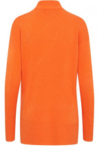 Orange High Neck Jumper