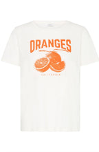 Orange Print Sobbe T Shirt