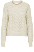 Otinka Beige Cable Knit Jumper