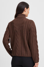 Otinka Chicory Coffee Half Zip Cable Jumper