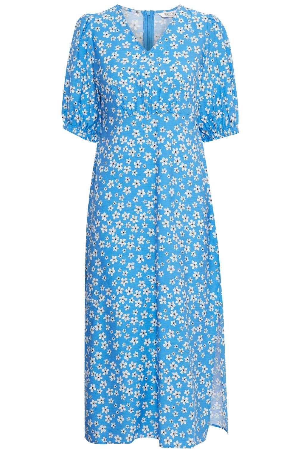 Palace Blue Flowers Ibano Dress