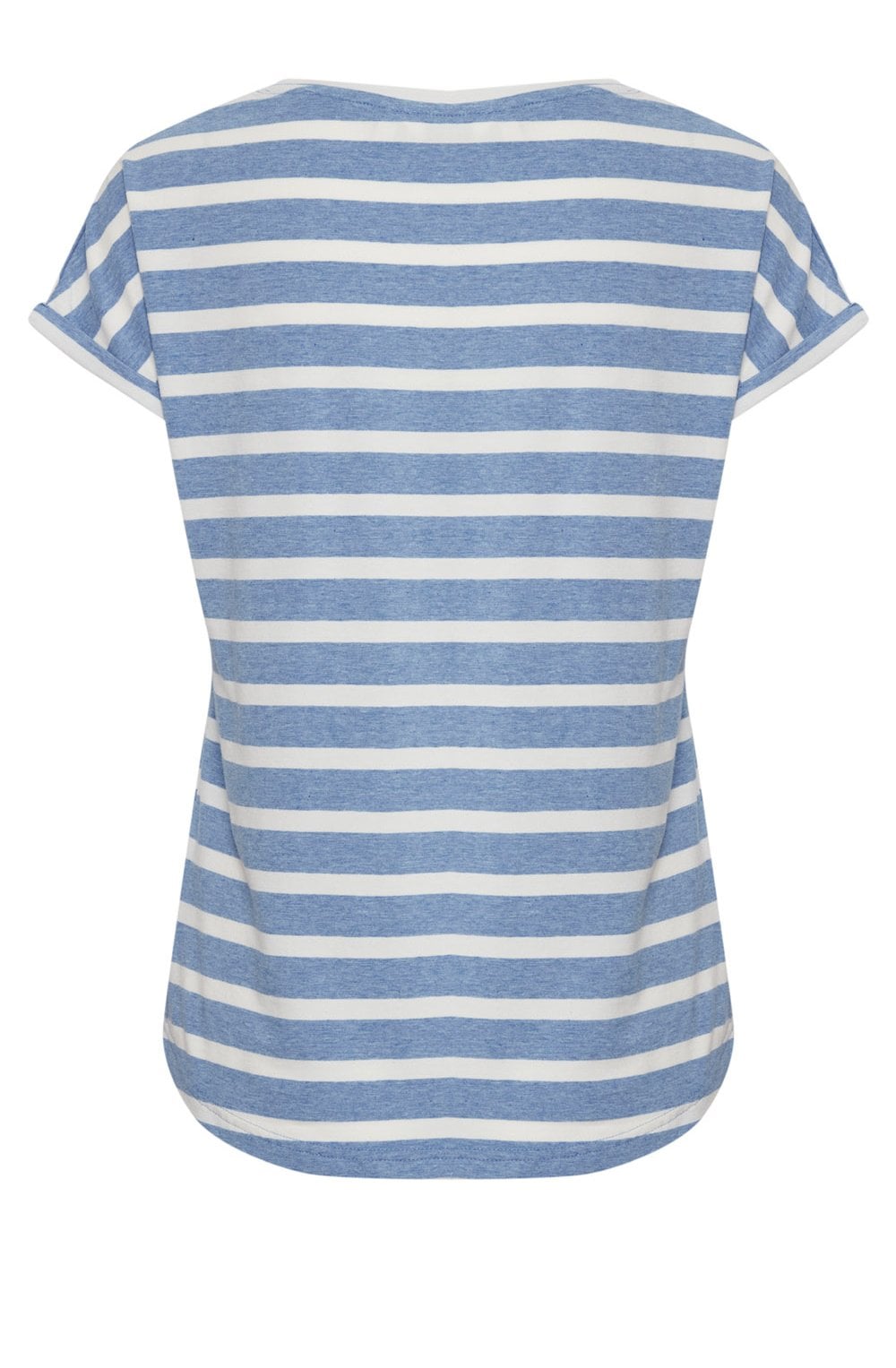 Pamila Bel Air Blue and White Stripe Jersey T Shirt