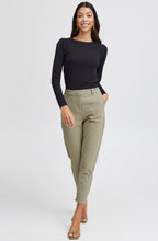 Pamila Black Jersey Long Sleeve Top