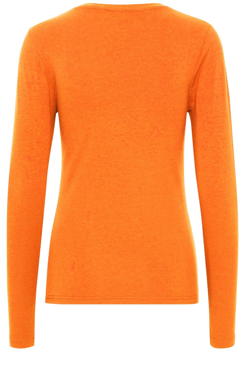 Pamila Orangeade Long Sleeve Jersey Top