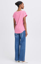 Pamila Phlox Pink Striped Jersey T Shirt
