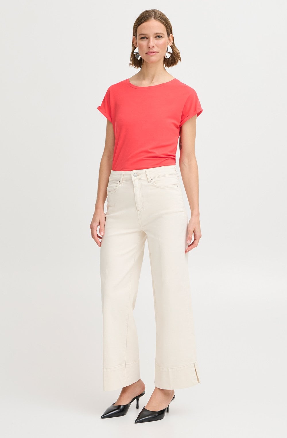 Pamila Poinsettia Jersey T Shirt