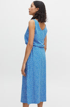 Pandinna Blue and White Polka Dot Sleeveless Dress