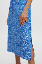 Pandinna Blue and White Polka Dot Sleeveless Dress