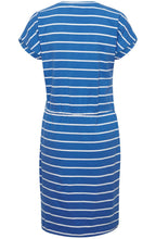 Pandinna Nebulas Blue Striped Jersey Dress