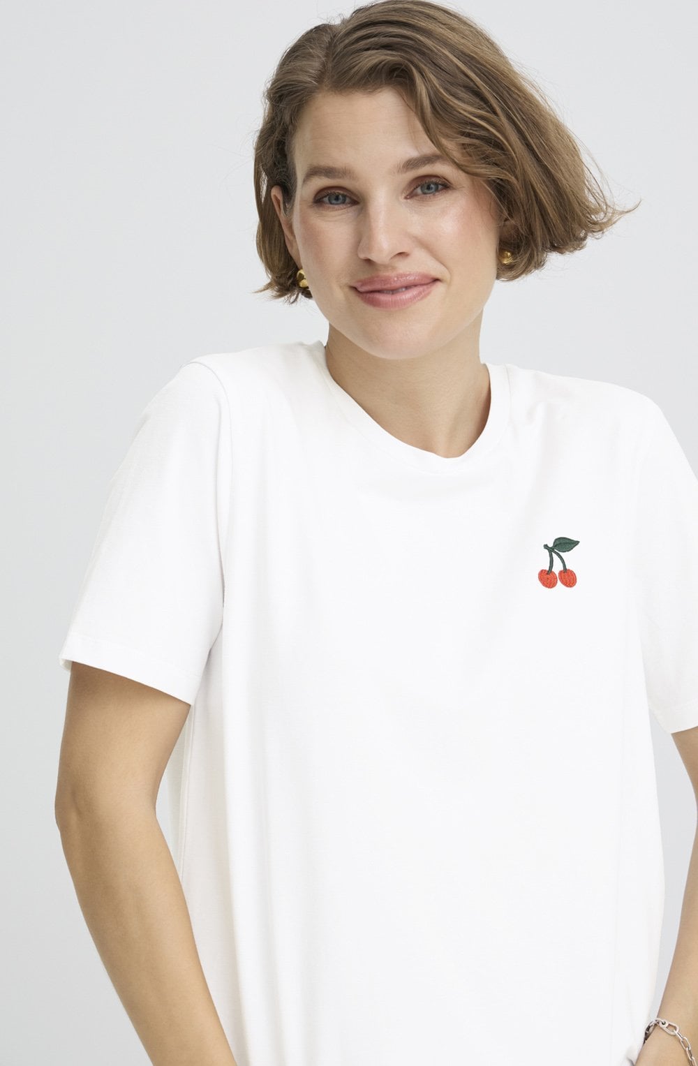 Pandinna Optical White Cherry T Shirt